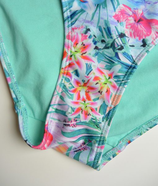 Gedragen flower bikinibroekje - Afbeelding 2