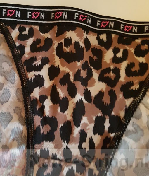 Sexy tanga slipje luipaard - Afbeelding 2