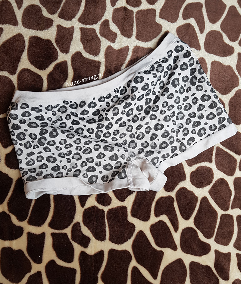 Gedragen naadloze boxer luipaard kleur