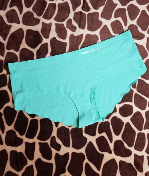 Mintgroene naadloos gedragen hipster