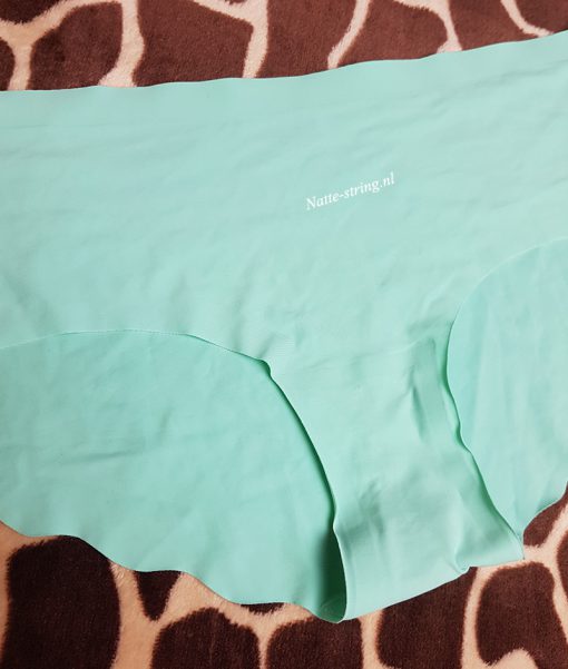 Mintgroene naadloos gedragen hipster - Afbeelding 3