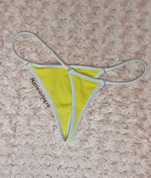 Gele bikini string - Afbeelding 2