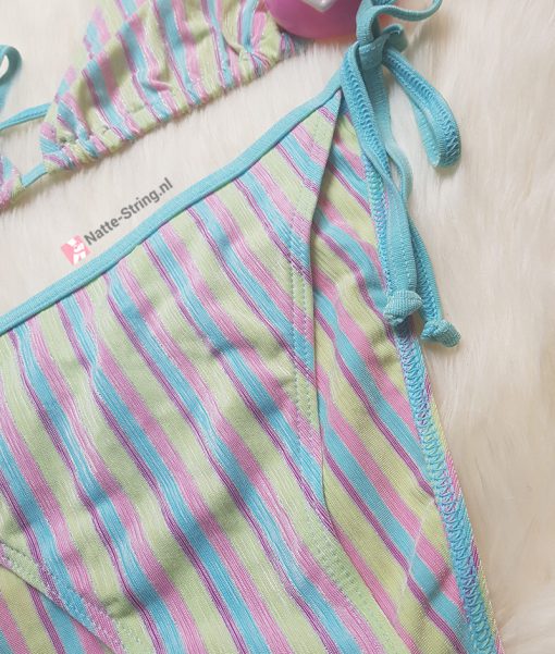 Lekkere veel gedragen regenboog bikini setje - Afbeelding 2