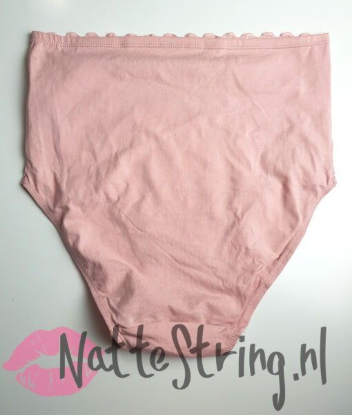 Hoge katoenen roze slip gedragen door mij - Afbeelding 4