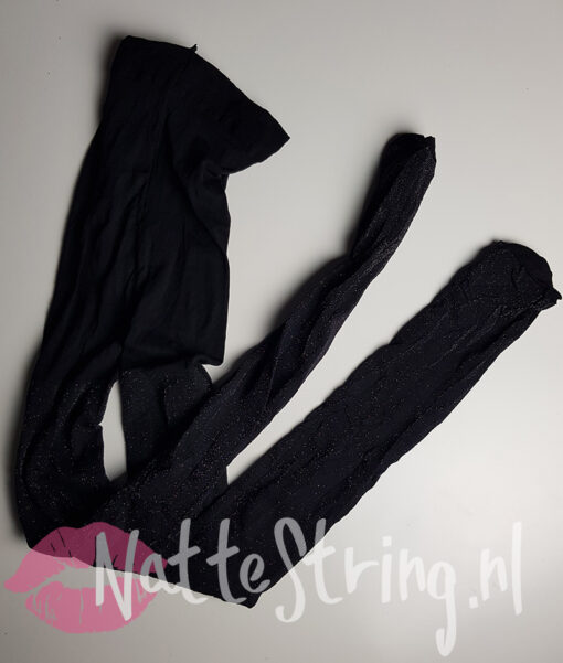 Lekkere gedragen glitter panty