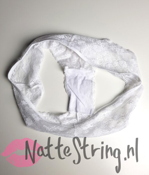 Lekkere witte kanten gedragen hipster - Afbeelding 2