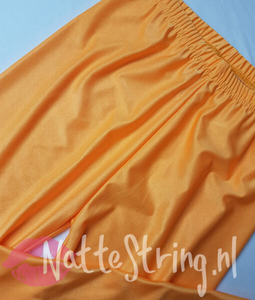 Zachte oranje gedragen legging - Afbeelding 3