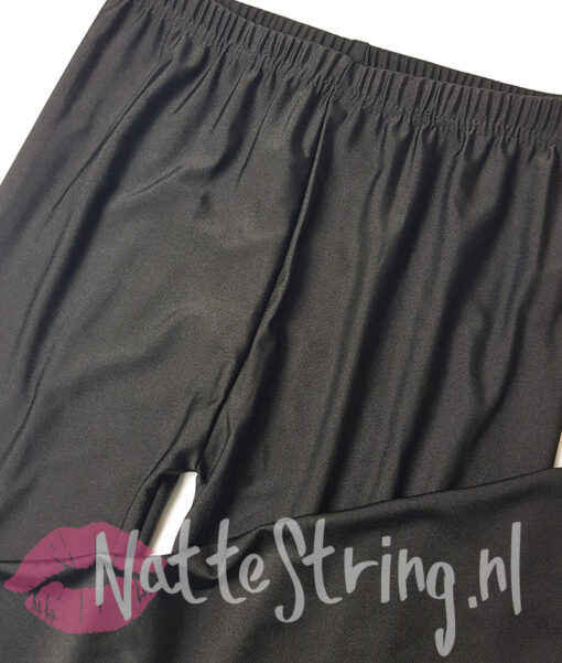 Zachte zwarte gedragen legging - Afbeelding 3