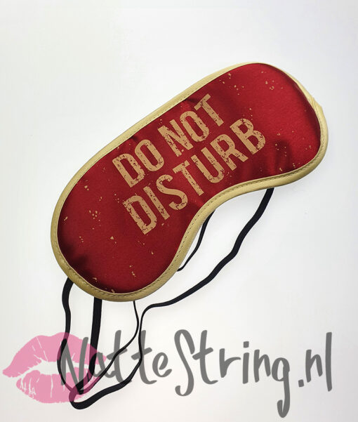 Do not disturb maskertje met spannende mogelijkheden