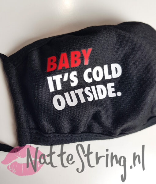 Gebruikt mondkapje – Baby it’s cold outside - Afbeelding 2