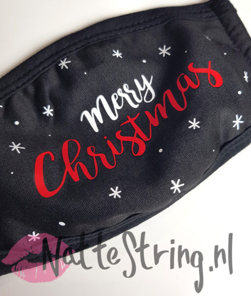 Gebruikt mondkapje – Merry Christmas - Afbeelding 2