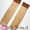 Lekker ruikende gedragen pantysokken huidkleur
