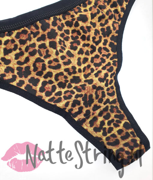 Panterprint string lekker gedragen - Afbeelding 2