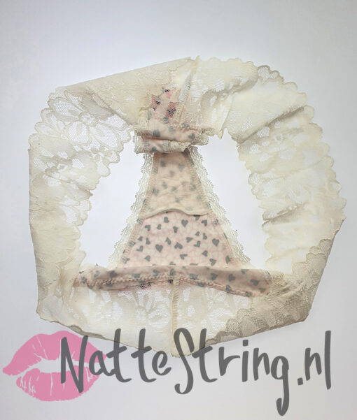 Schattige hartjes string door mij gedragen - Afbeelding 2
