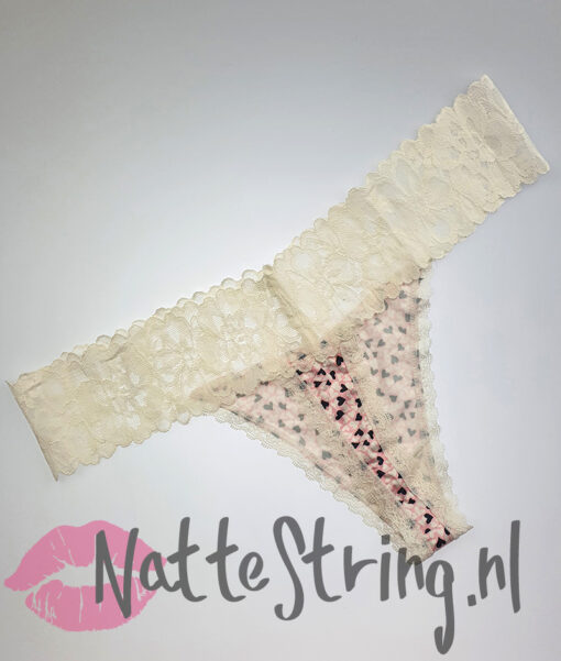 Schattige hartjes string door mij gedragen - Afbeelding 3