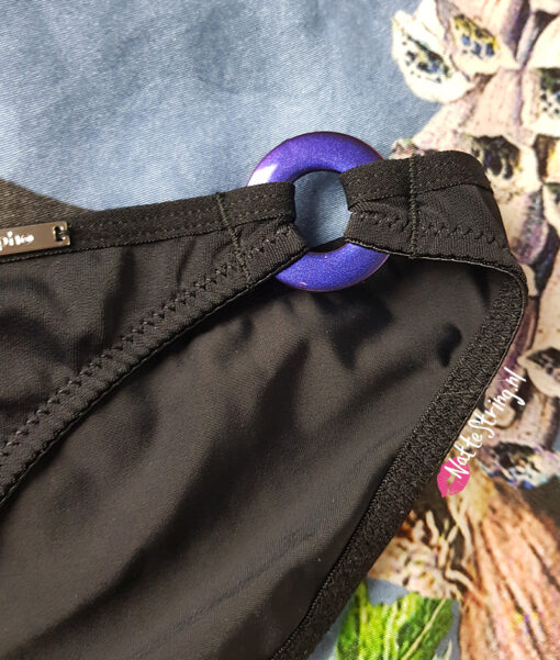 Door mij gedragen zwart bikini broekje - Afbeelding 2